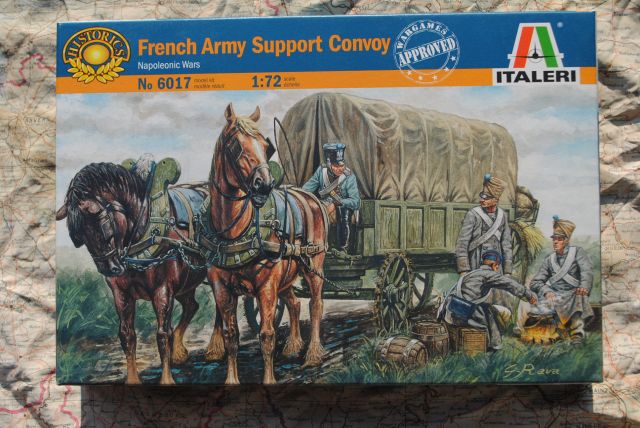 Italeri 6017 French Army Support Convoy 